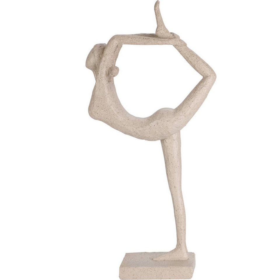 Home & styling collection Dekofigur, Natarajasana Yoga-Positionsfigur -  Einzigartige dekorative Skulptur