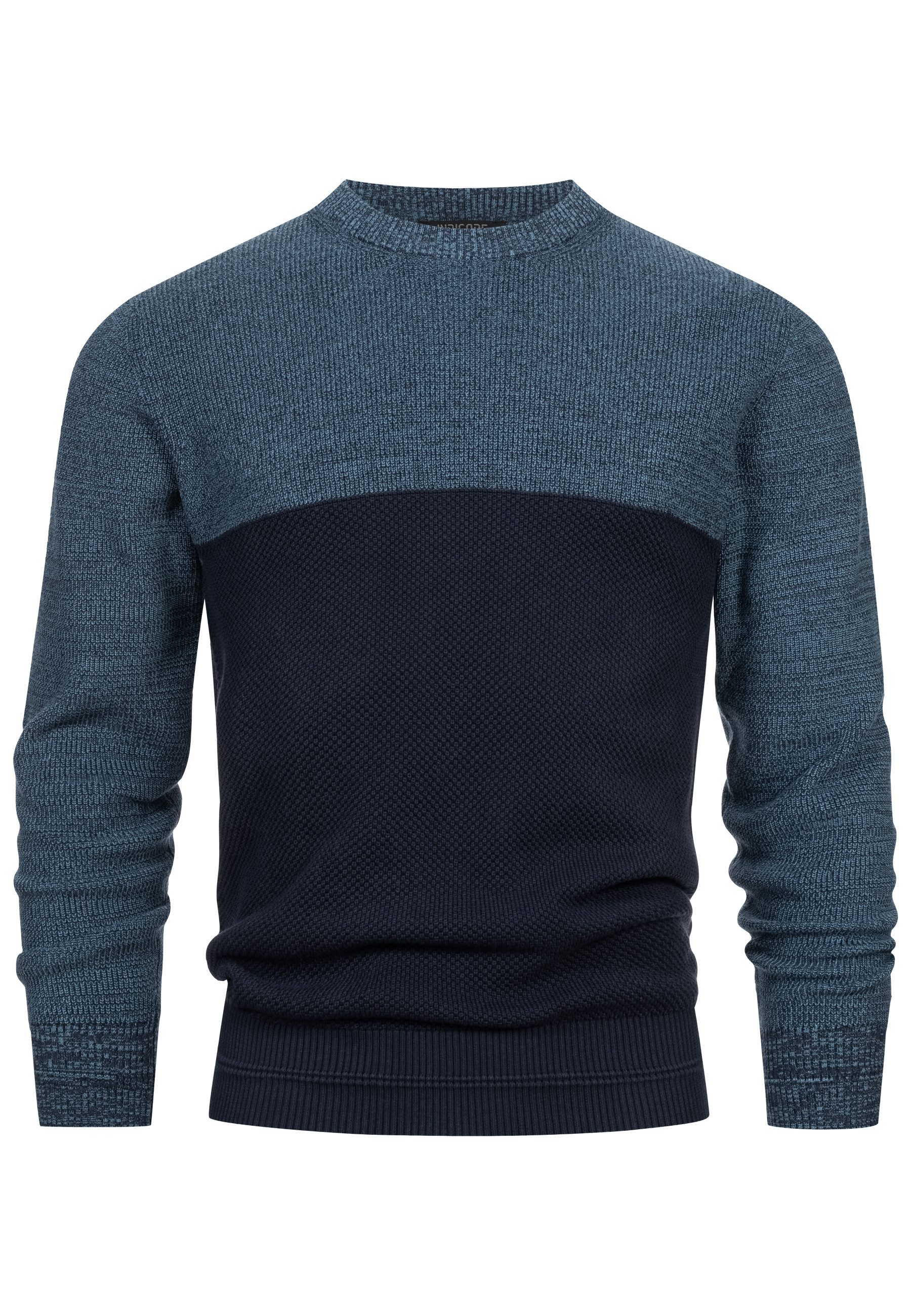 Indicode Strickpullover Herren INMoltilion Pullover Herrenpullover Baumwoll günstig online kaufen