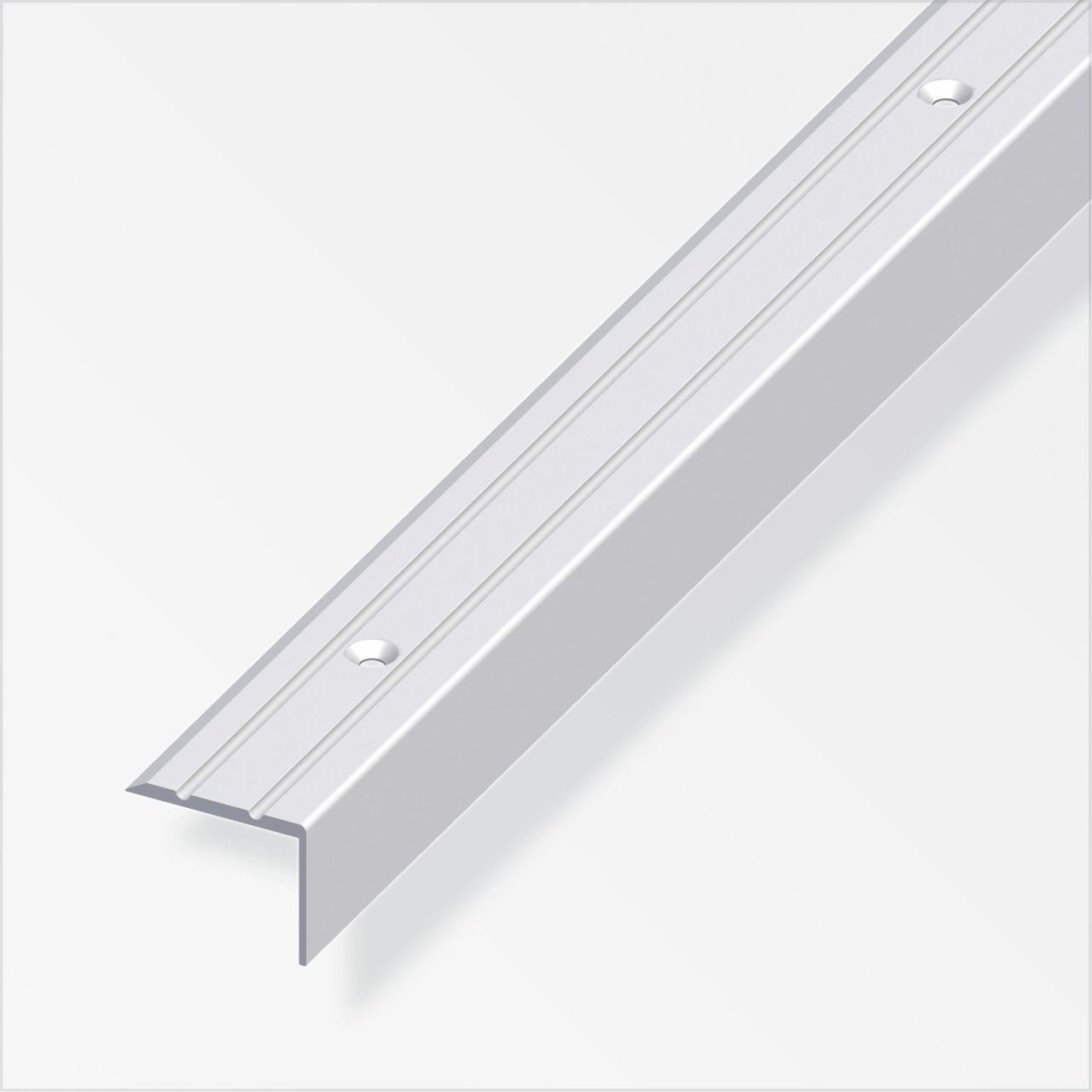 alfer Treppenstufen-Seitenblende alfer Treppenprofil 2 m, 25 x 20 mm Aluminium