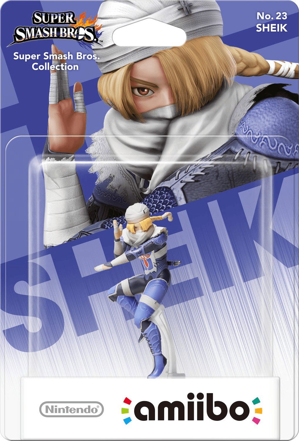 Nintendo amiibo Sheik No. 23 Super Smash Bros. Collection Zelda Ocarina of Time Switch-Controller (amiibo, 1 St., Digitale Inhalte)