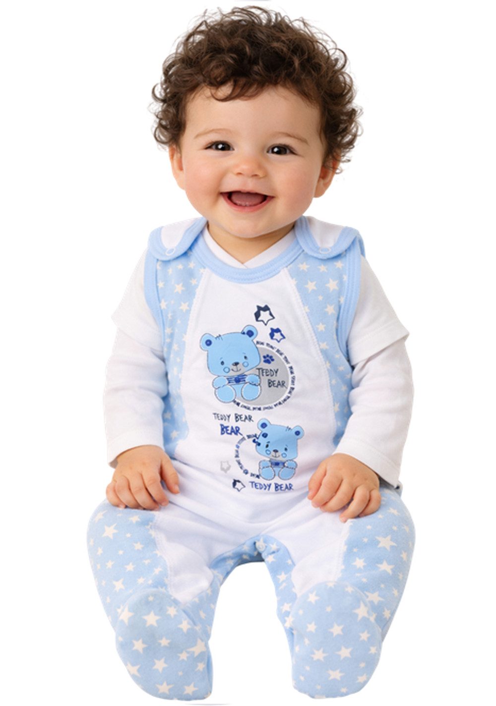 Strampler Baby Anzug Wickelbody Stramplerhose Anzug für Neugeborene