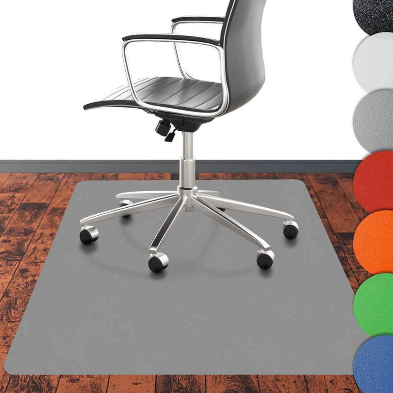 Nova Forma Bodenschutzmatte CHROMA, bunte Stuhlmatte in Trendfarben - Bodenschutz im Büro & Zuhause