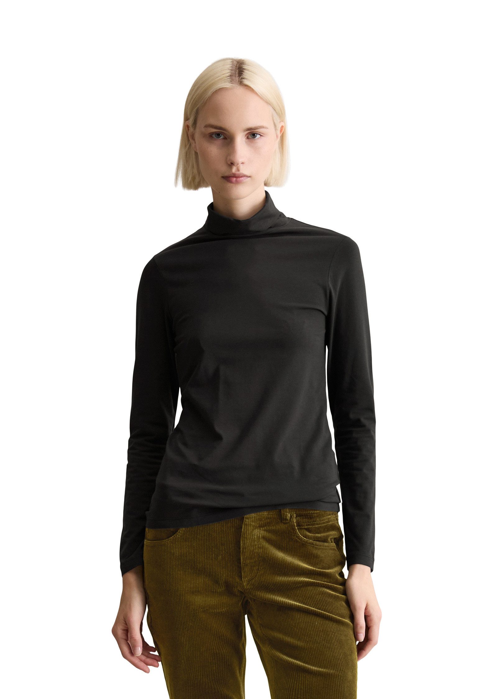 Marc O'Polo DENIM Langarmshirt aus elastischem Single Jersey