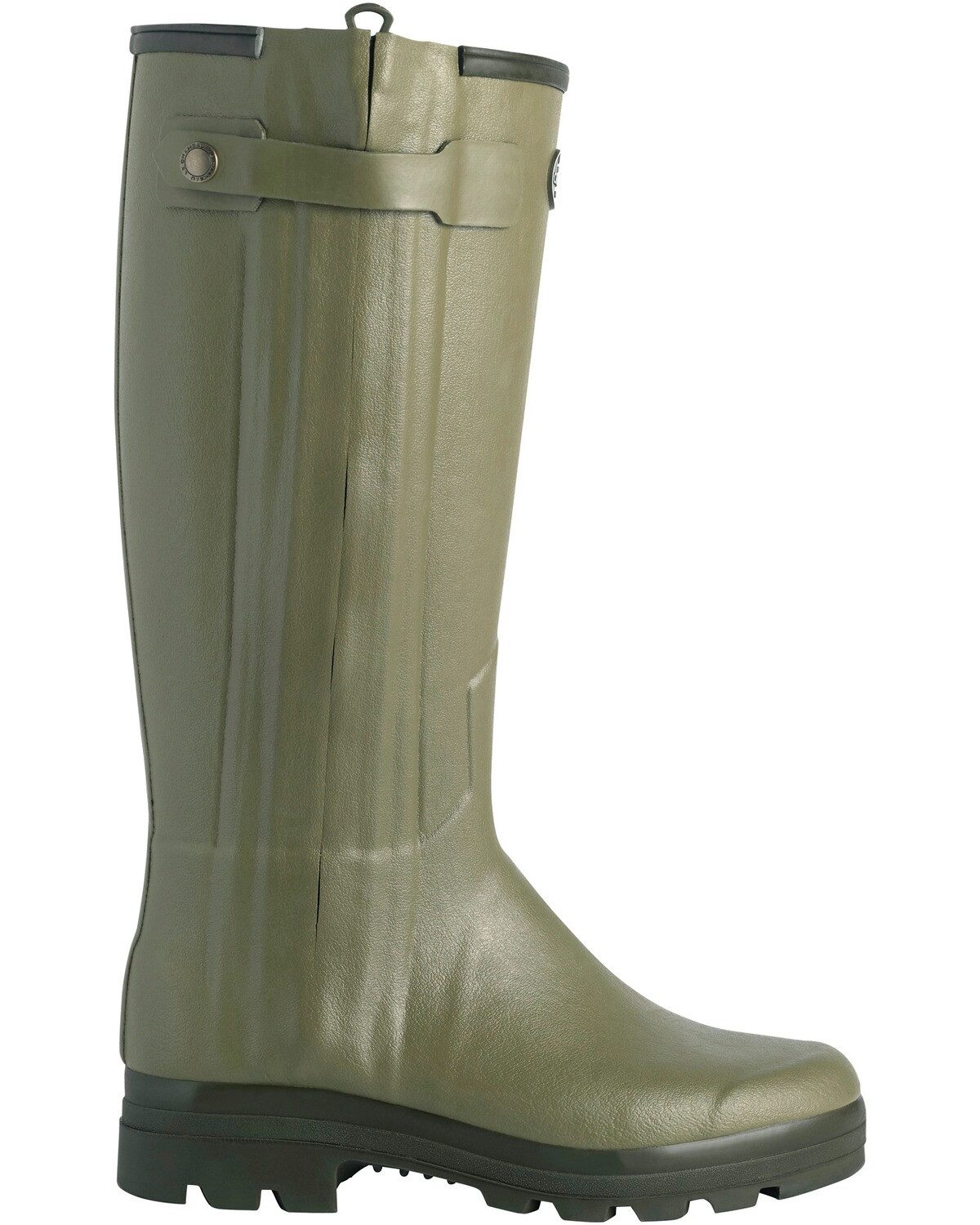 Le Chameau Damen Gummistiefel Chasseur Cuir Gummistiefel Stoßdämpfend