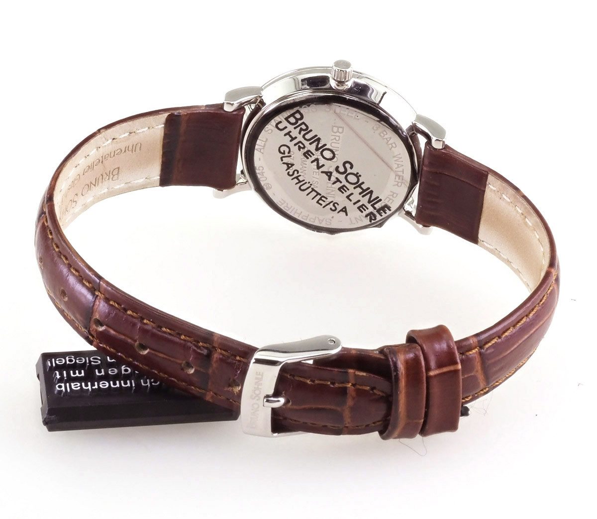 BRUNO SÖHNLE Quarzuhr Damen Uhr 17-13045-971 Nabucco 28 mm Ø