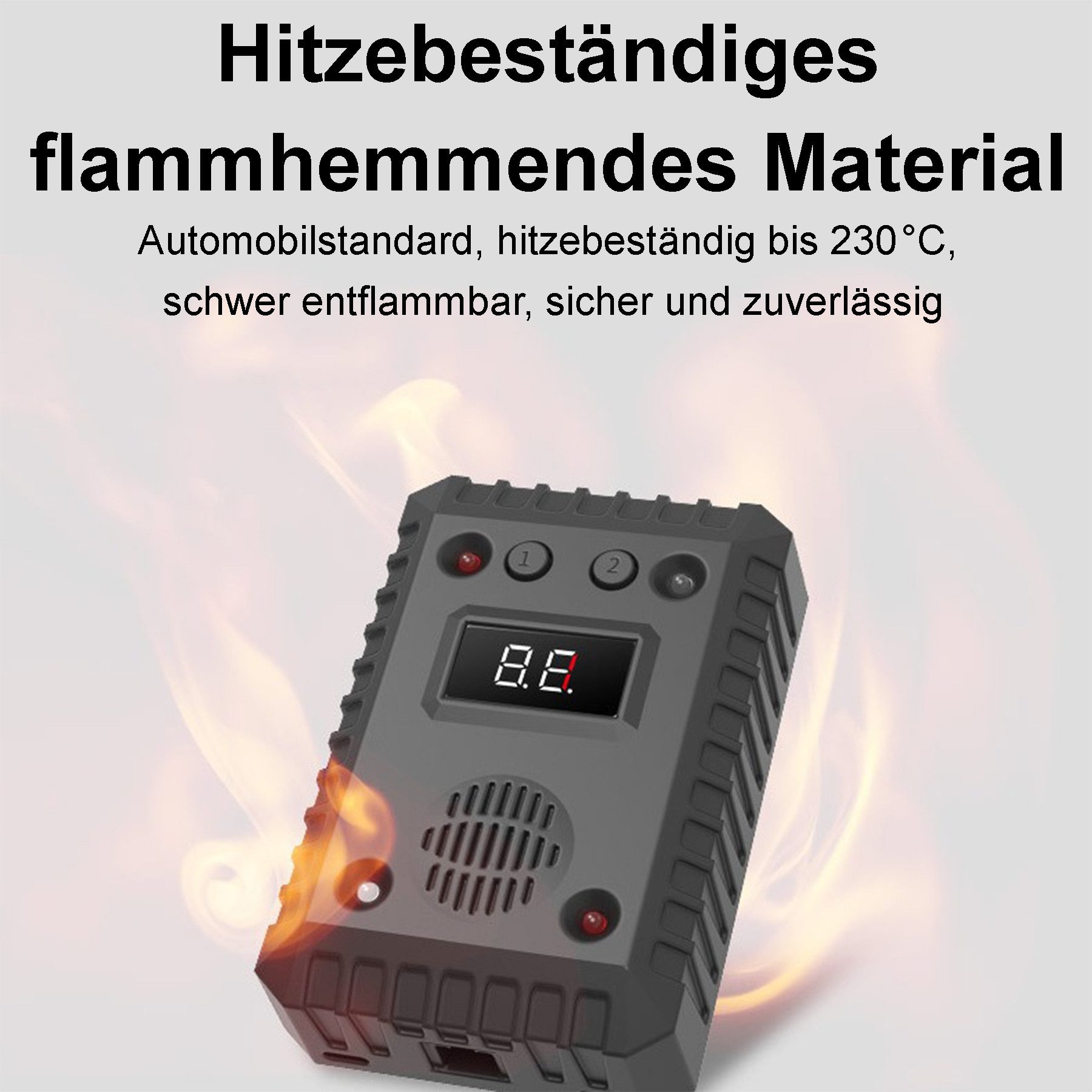 Senmudi Ultraschall-Tierabwehr Ultraschall Schädlingsbekämpfer, Auto-Innenraum 2-in-1 Tiervertreiber, Frequenzumwandlung Ultraschallwelle, zeitgesteuerter Alarm – Bild 2 von 5