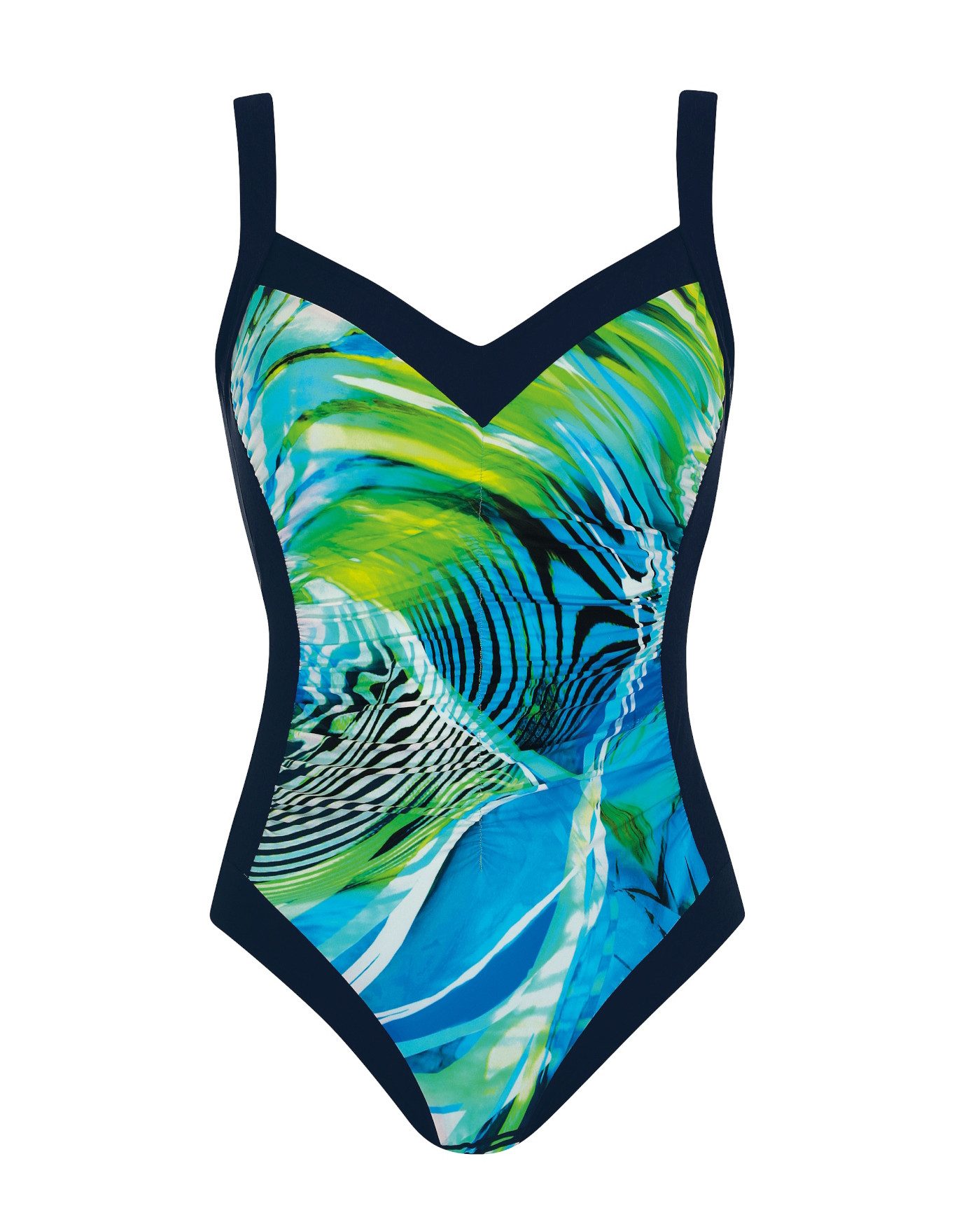 Sunflair Badeanzug Beach Basic Turquoise Badeanzug mit Softcups und verstellbaren Trägern