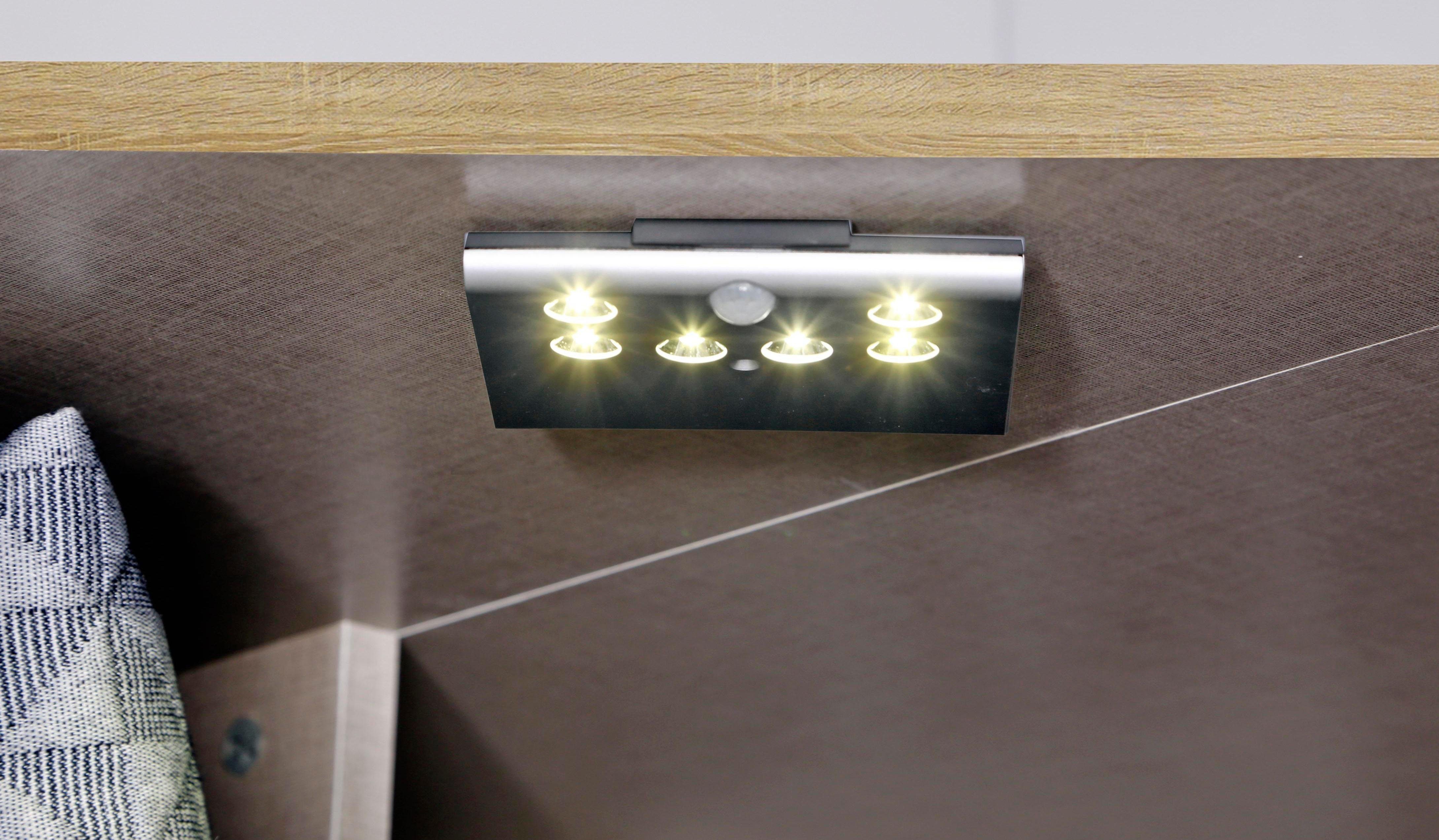 LED fest LED Einbauleuchte, integriert rauch