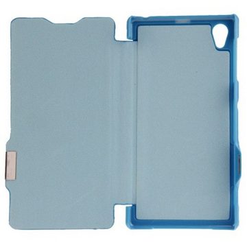 König Design Handyhülle Sony Xperia Z1, Sony Xperia Z1 Handyhülle Backcover Blau