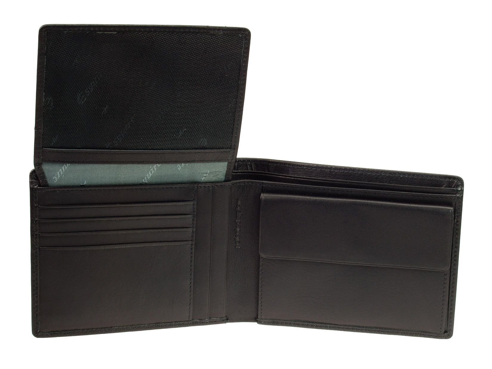 2282 Geldbörse Schutz RFID RFID und Esquire Esquire Black Geldbeu GO Geldbörse Card-Safe
