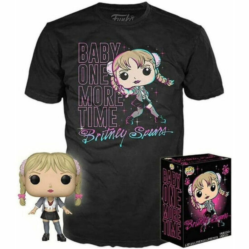 Funko Actionfigur Set Figur POP & Tee Britney Spears One More Time Exklusiv