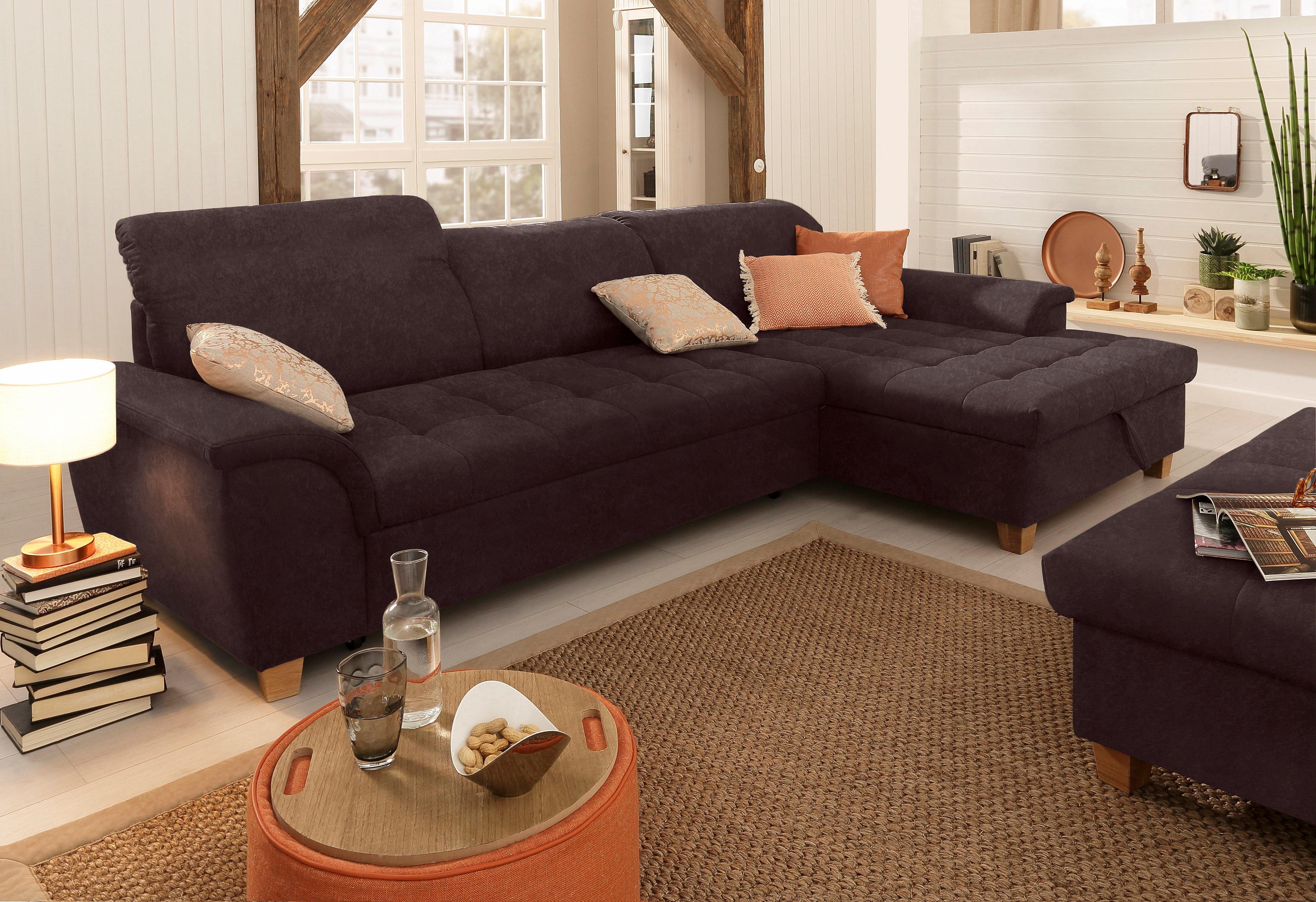 Home affaire Ecksofa Lyla L-Form, mit günstig online kaufen