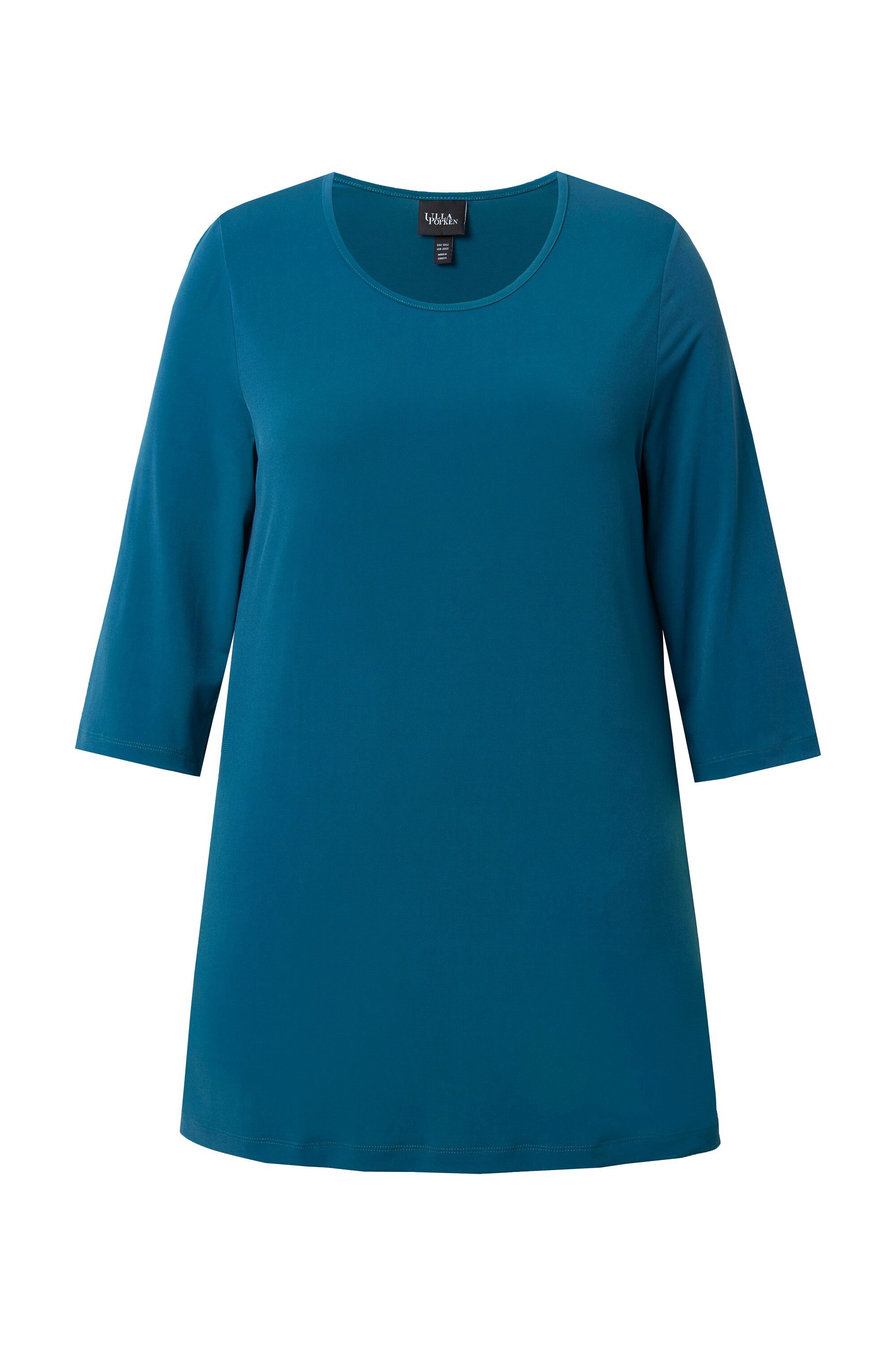 Ulla Popken Longshirt Longshirt Rundhalsausschnitt 3/4-Arm günstig online kaufen
