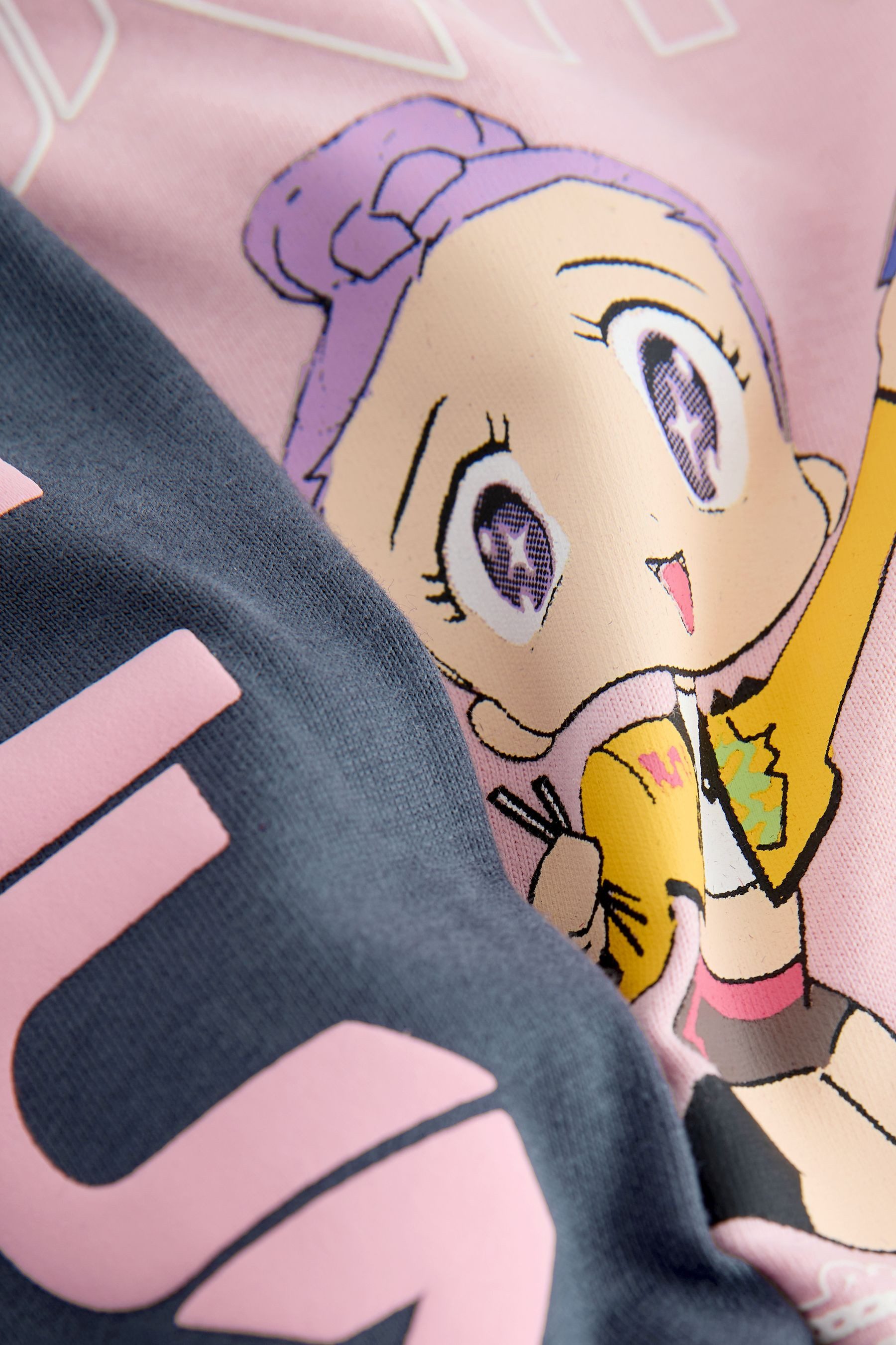 Next Pyjama K-Pop Demon Hunters Pyjama mit weitem Bein (2 tlg)