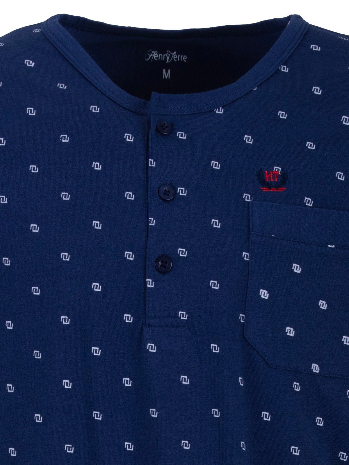 Henry Terre Nachthemd Nachthemd Langarm - Allover