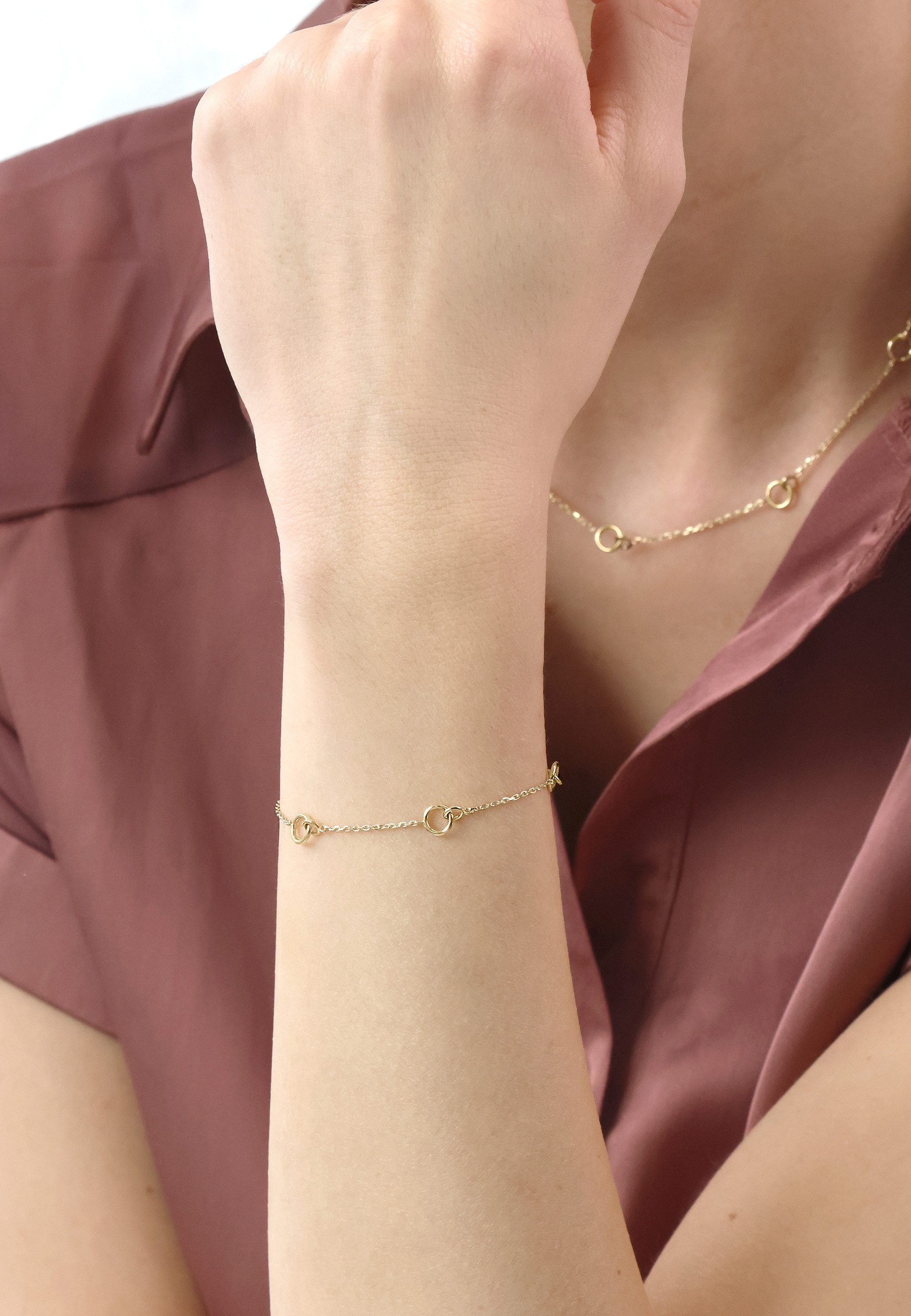 NANA KAY Armband NANA KAY Gold, ohne Steinbesatz