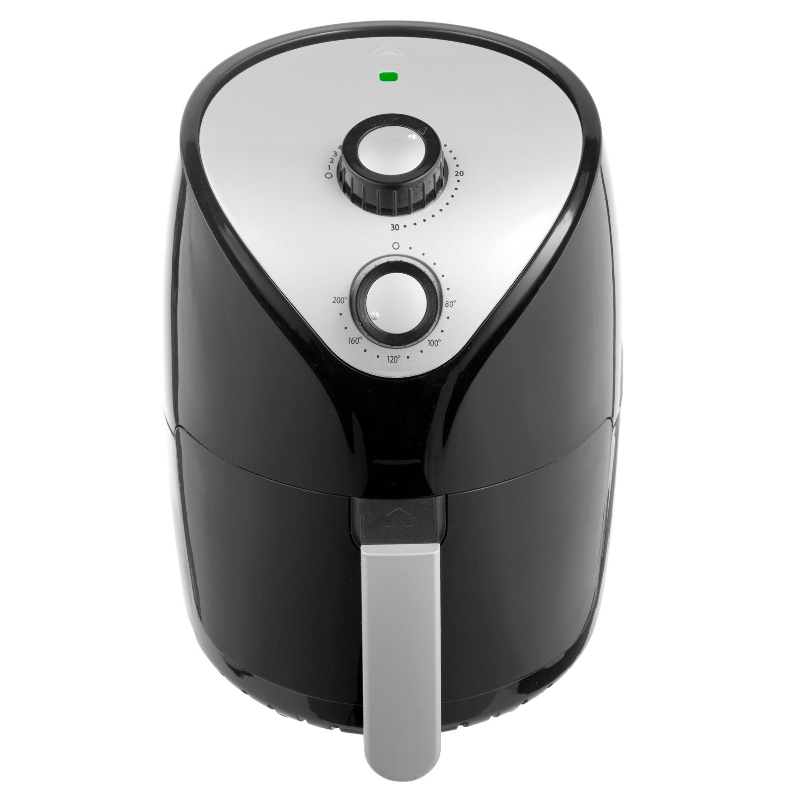 Lentz Heißluftfritteuse, 1000 W, Temperaturregelung 80~200°C mit 30 min. Timer