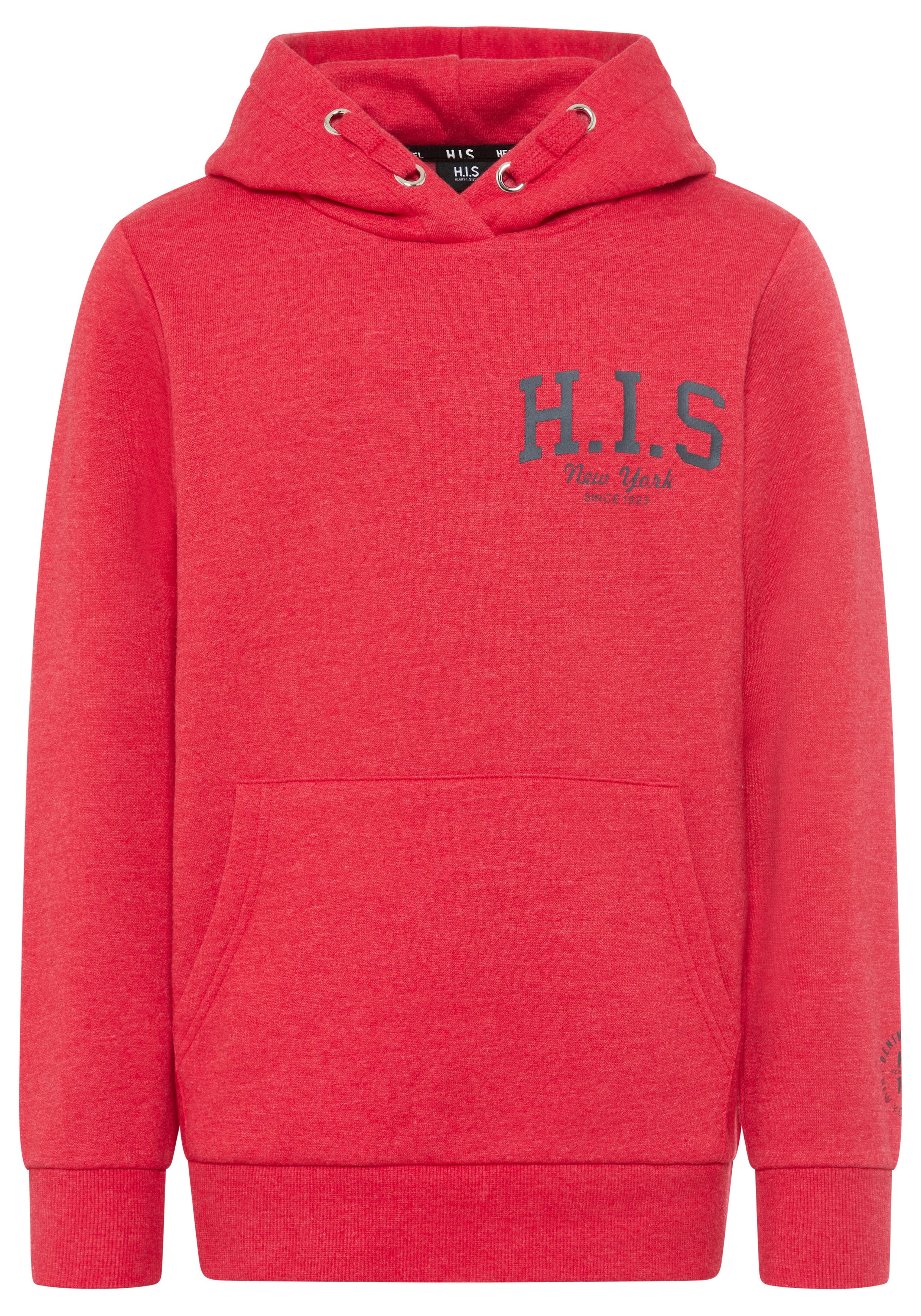 Kapuzensweatshirt Kapuzenhoodie mit Logoprint für Jungen
