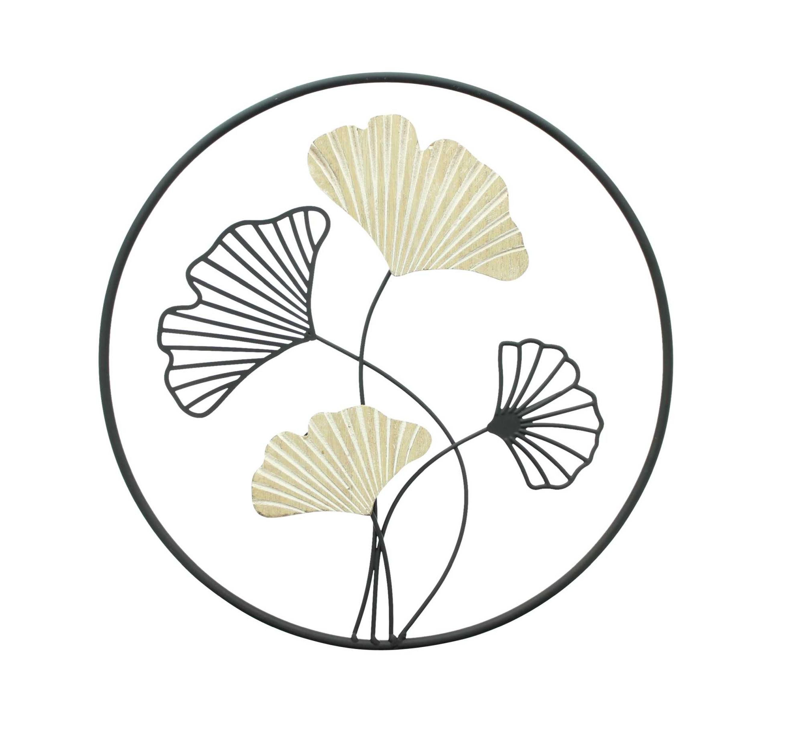 Wanddekoobjekt Wanddeko "Ginkgo"