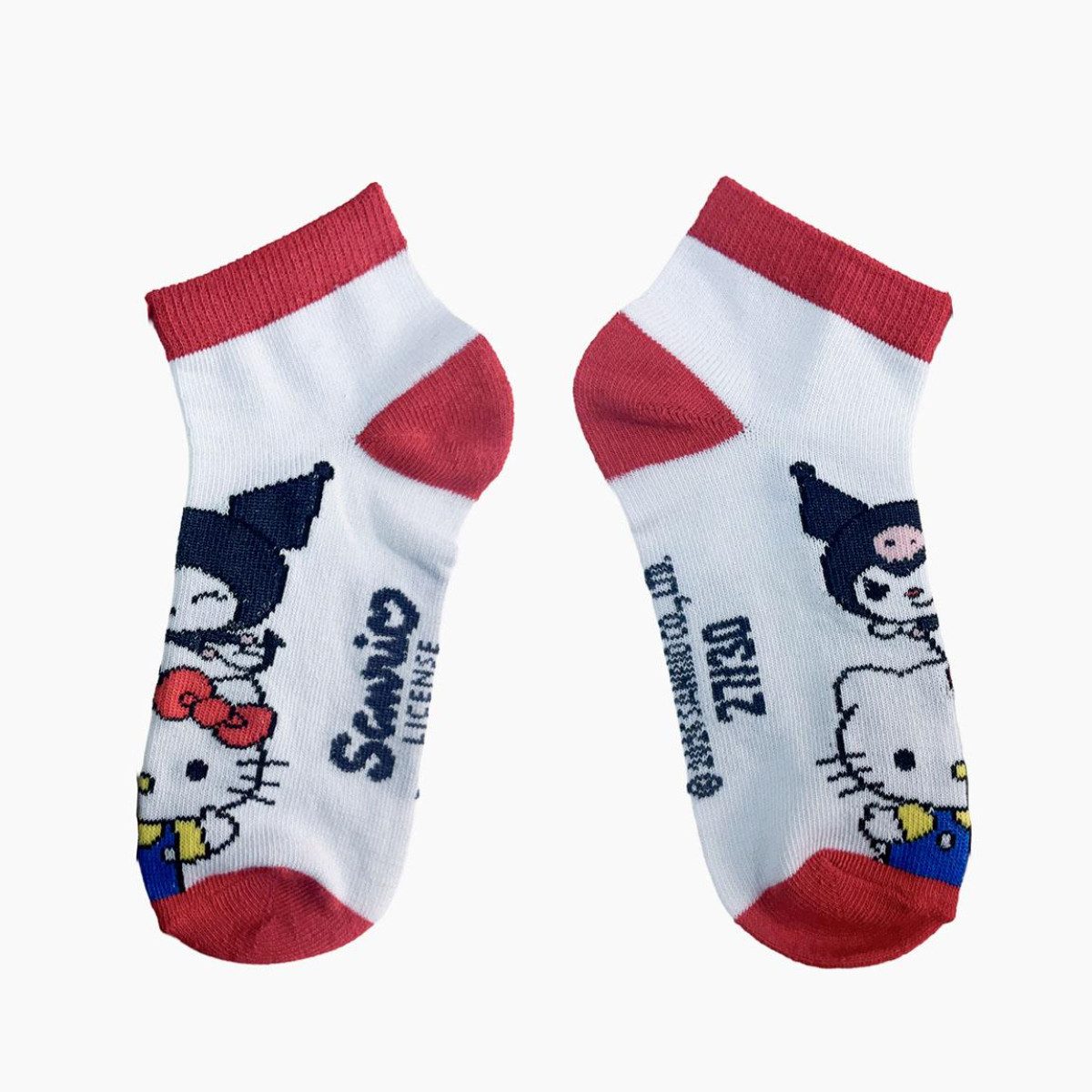 Hello Kitty Kurzsocken Kinder 7'er Sneakersocken Mehrpack – Bild 5 von 5