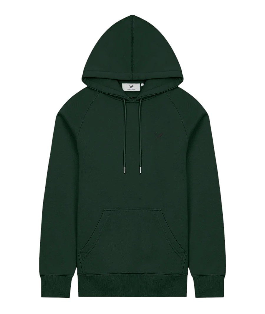 Distorted People Kapuzenpullover Classic Raglan Hoodie pinegrün Herren