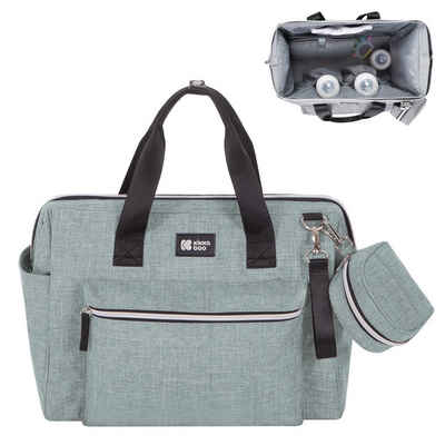 Kikkaboo Wickeltasche Tasche Maxi Wickelunterlage (1-tlg), kleine Tasche, Reißverschluss