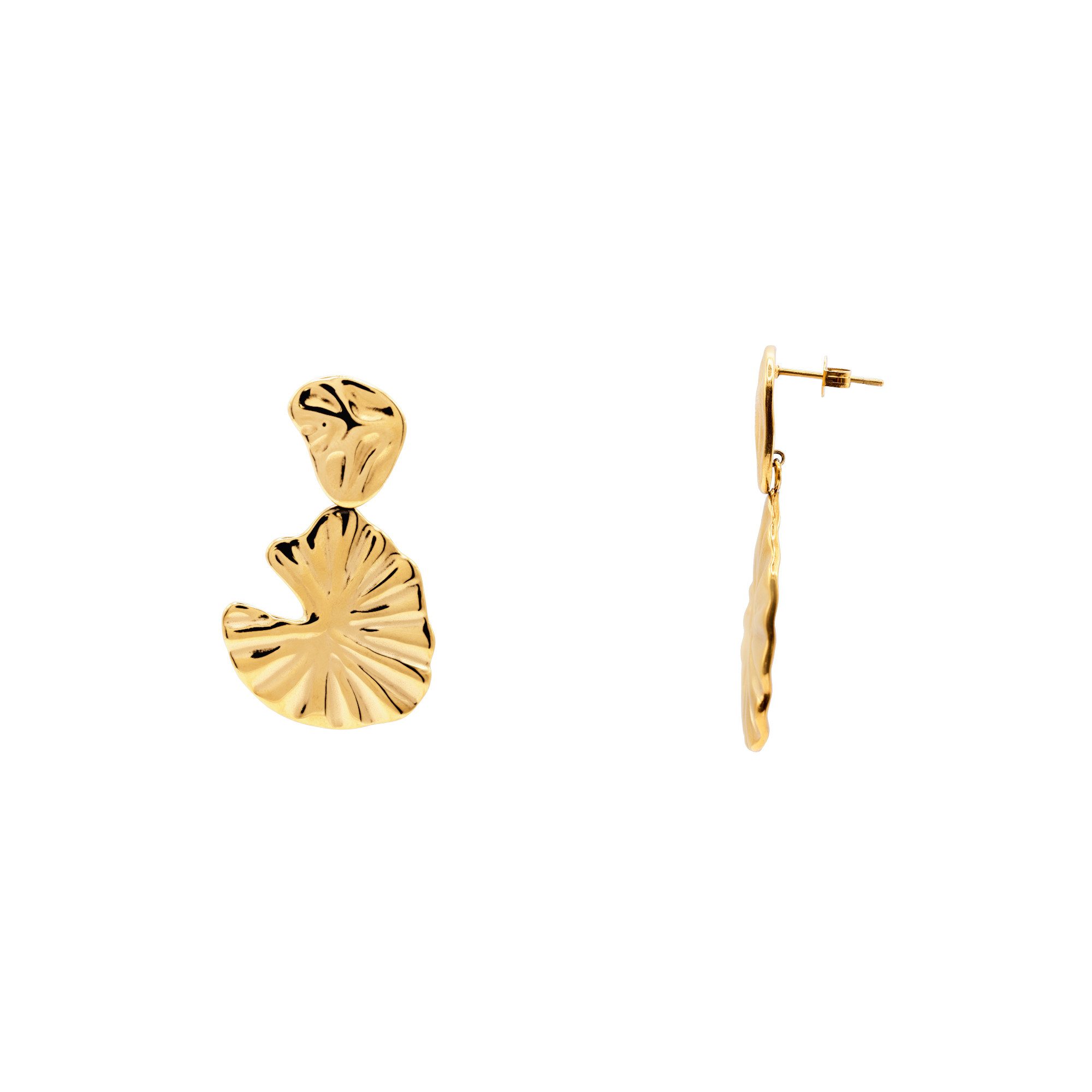 Paar Ohrstecker Zuri goldfarben