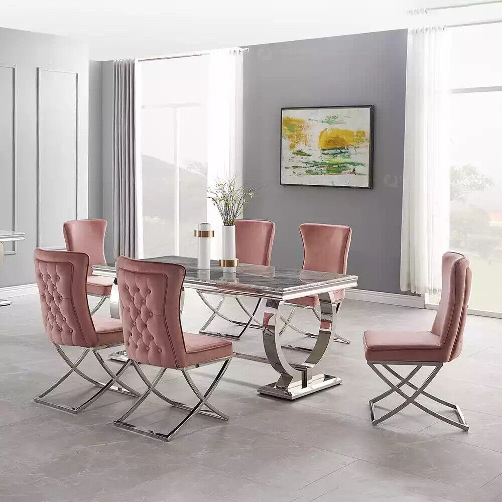 JVmoebel Esstisch Designer Rechteckiger Esstisch Esszimmer günstig online kaufen