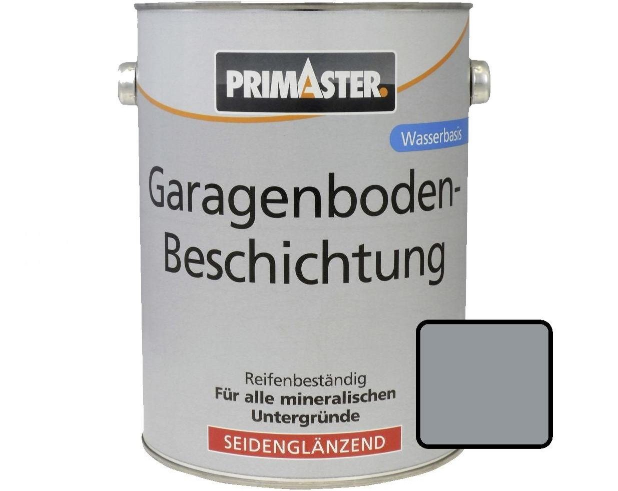 Zementfarbe Primaster Garagenbodenbeschichtung 5 L hellgrau