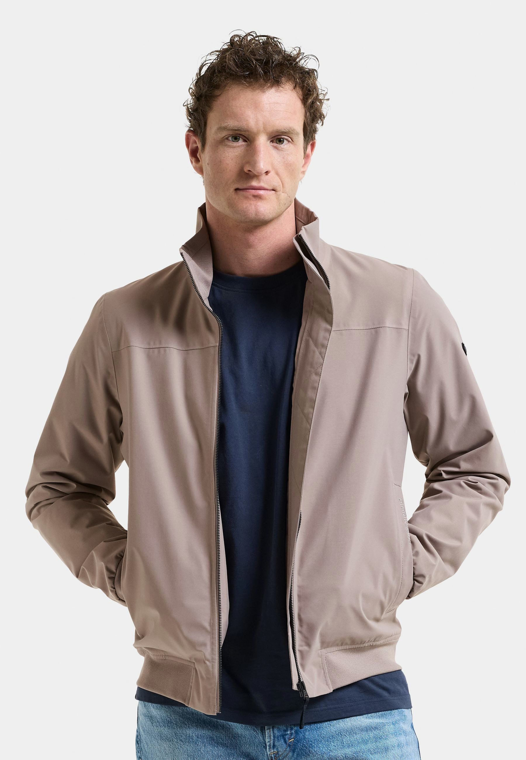 Didriksons Allwetterjacke Herren Übergangsjacke Bomberjacke Wasserdicht ALVIN mit Taschen