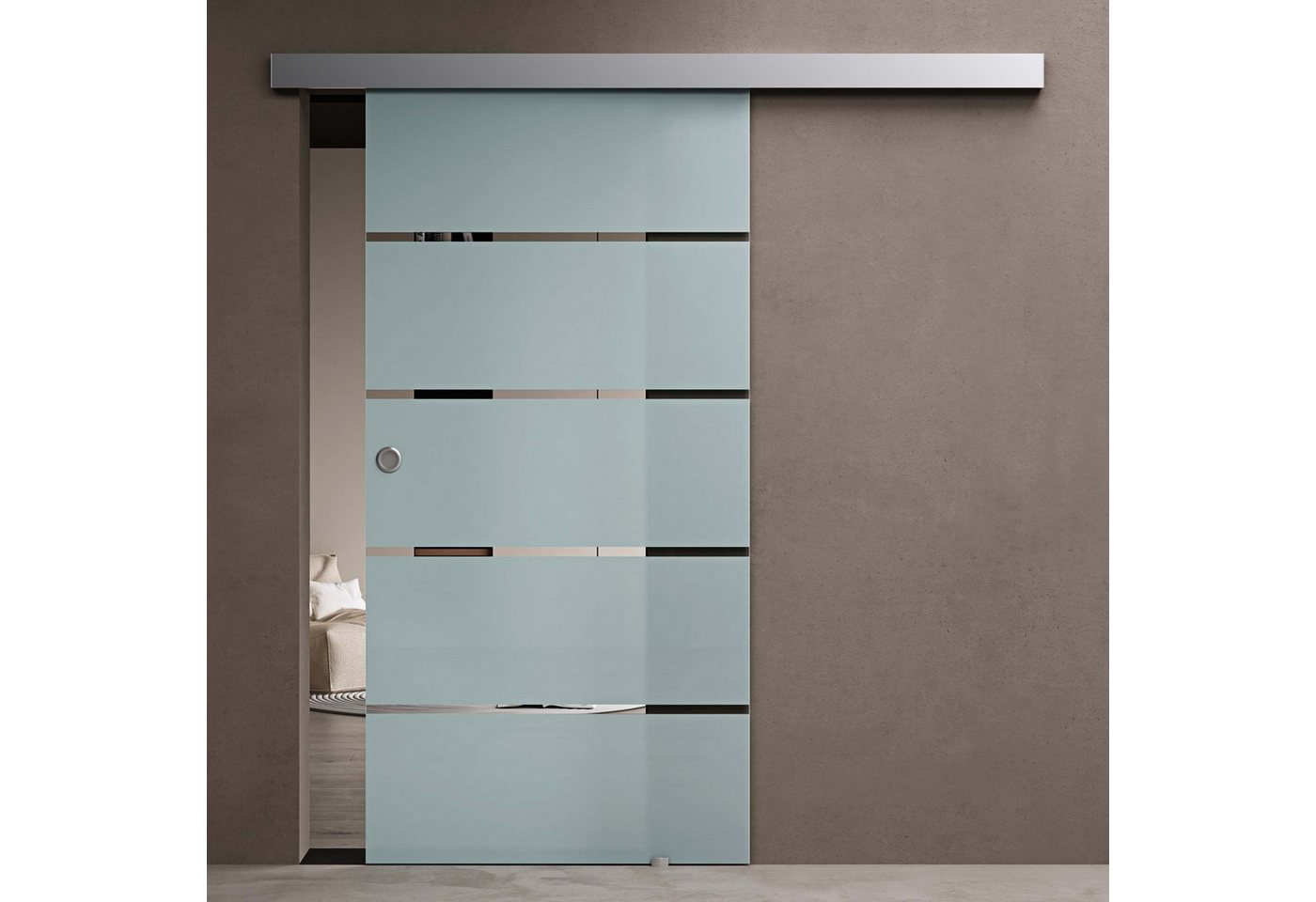 Thumbnail - doporro Glasschiebetür Design Glasschiebetür Amalfi TS11H/13H ESG-Sicherheitsglas