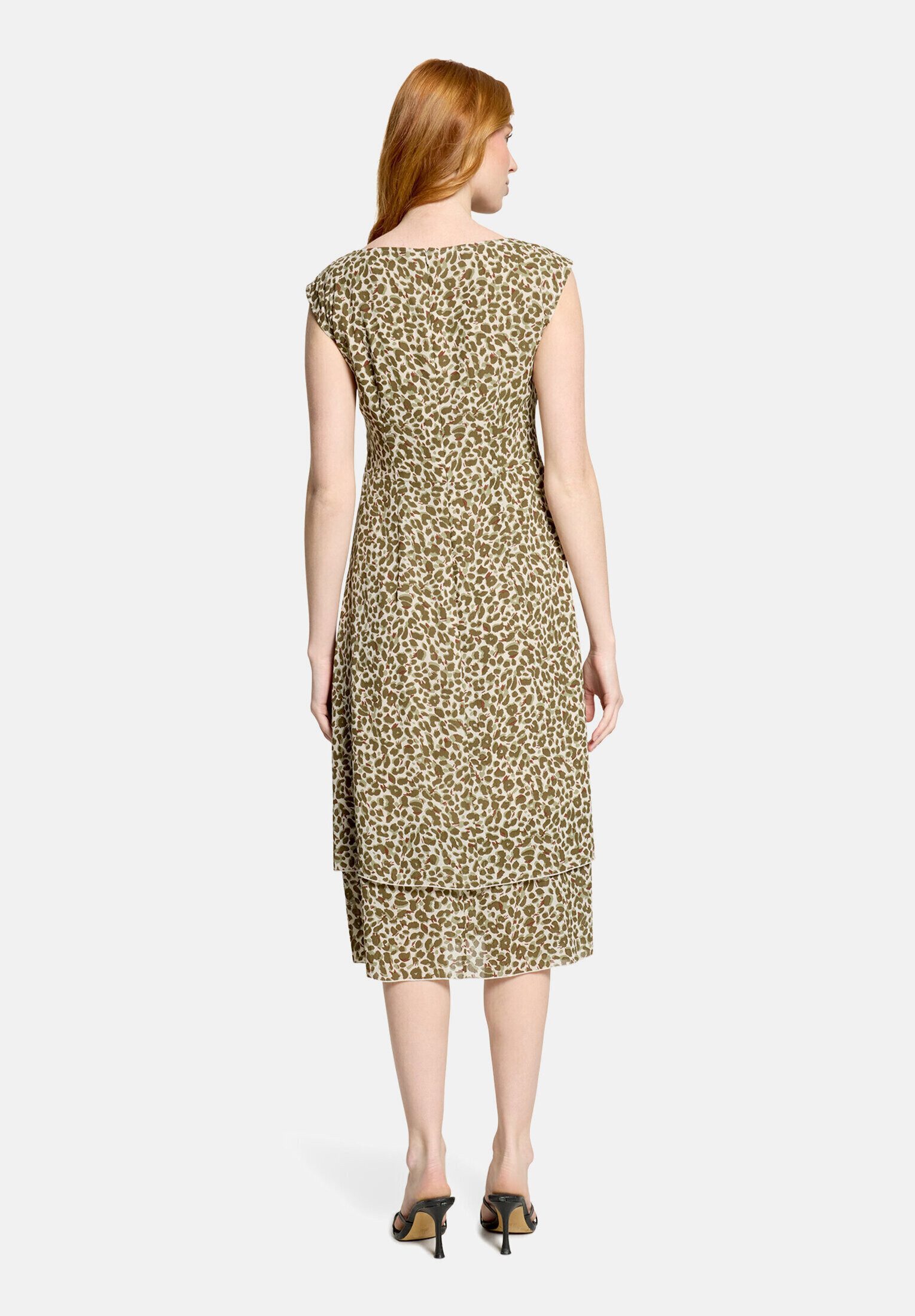 Betty Barclay Chiffonkleid Damen mit Bindegürtel