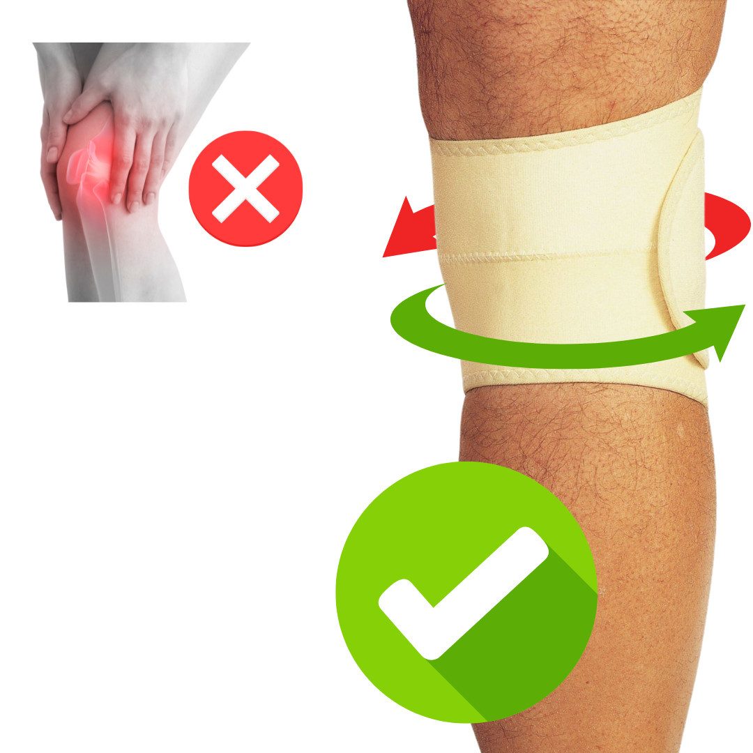 Medosan Kniebandage Thermo-Kniebandage, Universalgröße