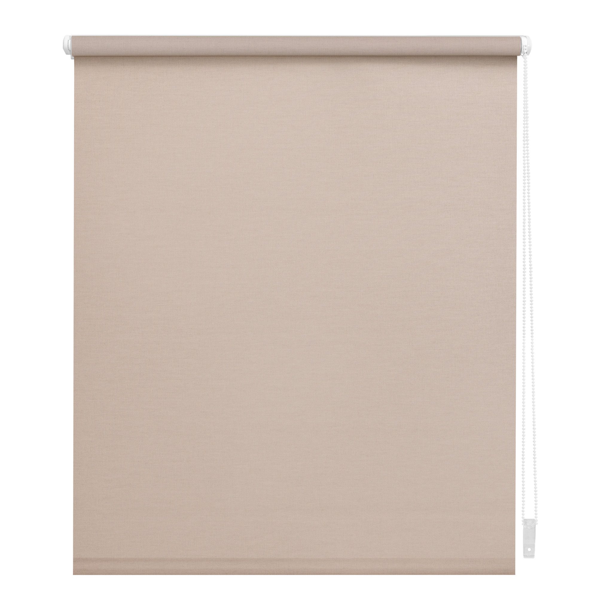 Rollo Tageslicht-Rollo Struktur, ohne Bohren, Klemmfix, Roomy, Klemmbar, Klemmbar
