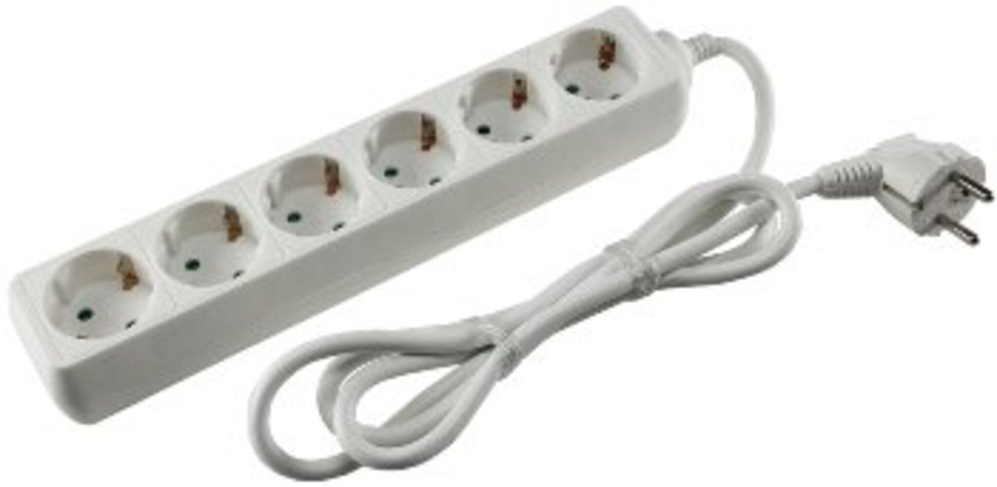 ChiliTec weiß, max. 3500W Steckdosenleiste
