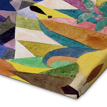 Posterlounge Leinwandbild Paul Klee, Mildtropische Landschaft, Malerei