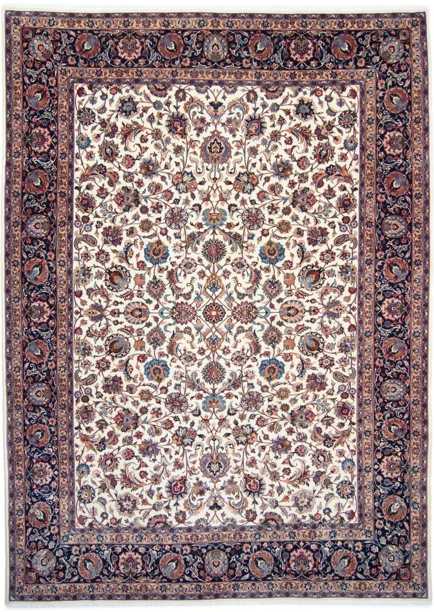 Orientteppich Mashhad 243x341 Handgeknüpfter Orientteppich / Perserteppich, Nain Trading, rechteckig, Höhe: 12 mm