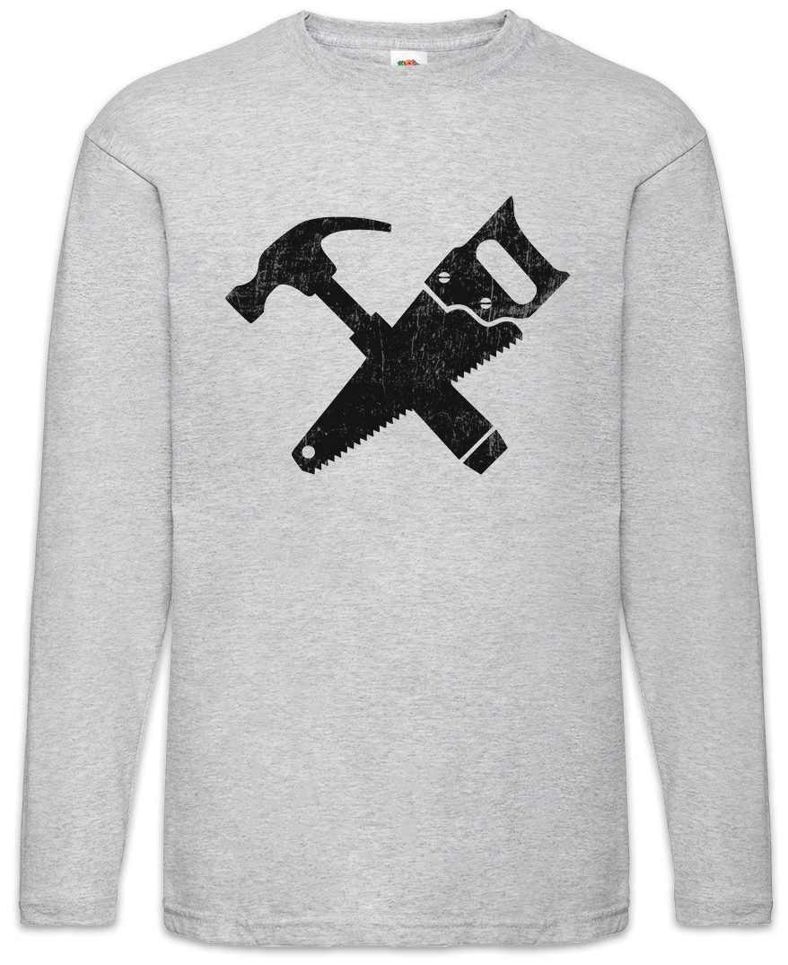 Langarmshirt Carpenter Tools Langarm T-Shirt Schreiner Meister Handwerk Schreinerei