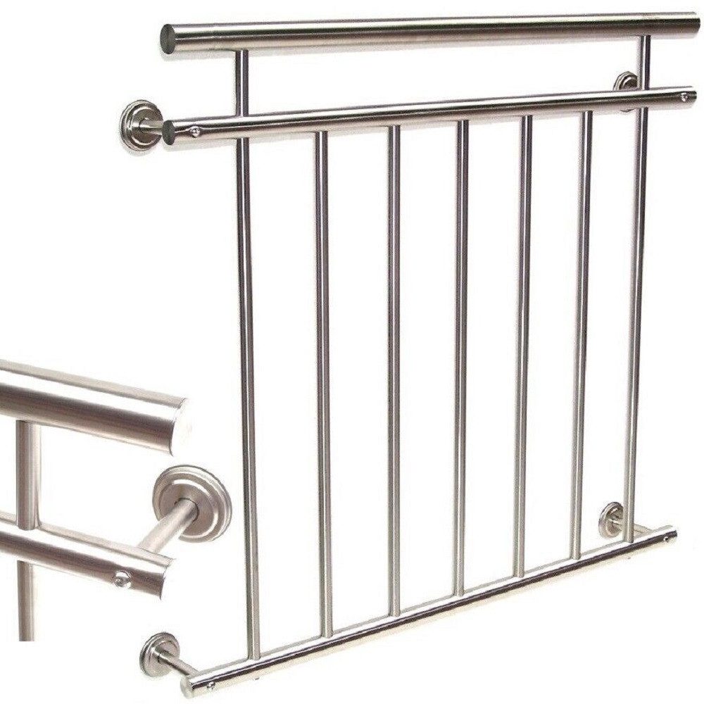 Apex Brüstungsgeländer Balkongeländer Fenster Geländer Edelstahl Französischer Balkon, 100 cm Länge