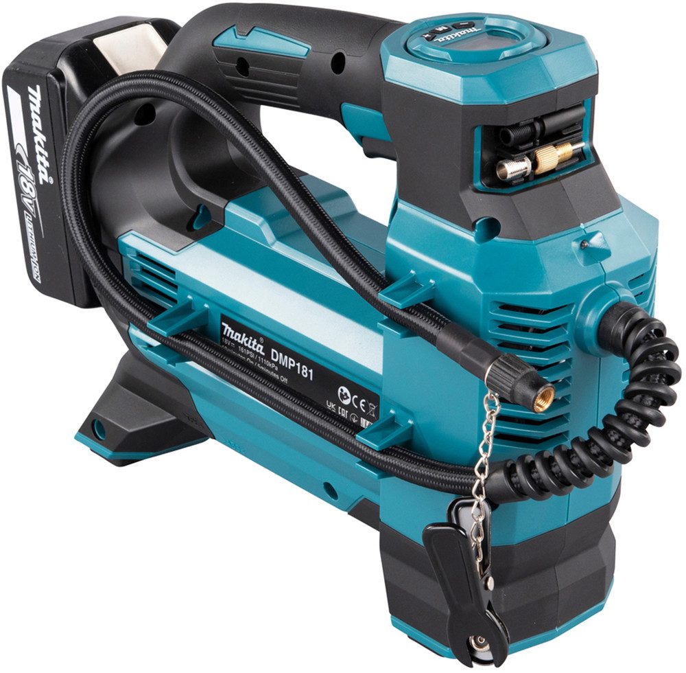 Makita Kompressor DMP181Z, max. 11,1 bar, 18 V, ohne Akku und Ladegerät