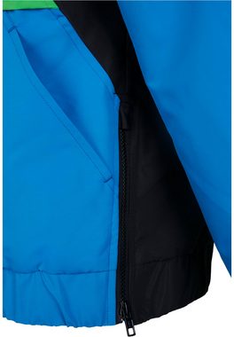 URBAN CLASSICS Allwetterjacke Urban Classics Herren 3-Tone Neon Mix Pull Over Jacket (1-St)