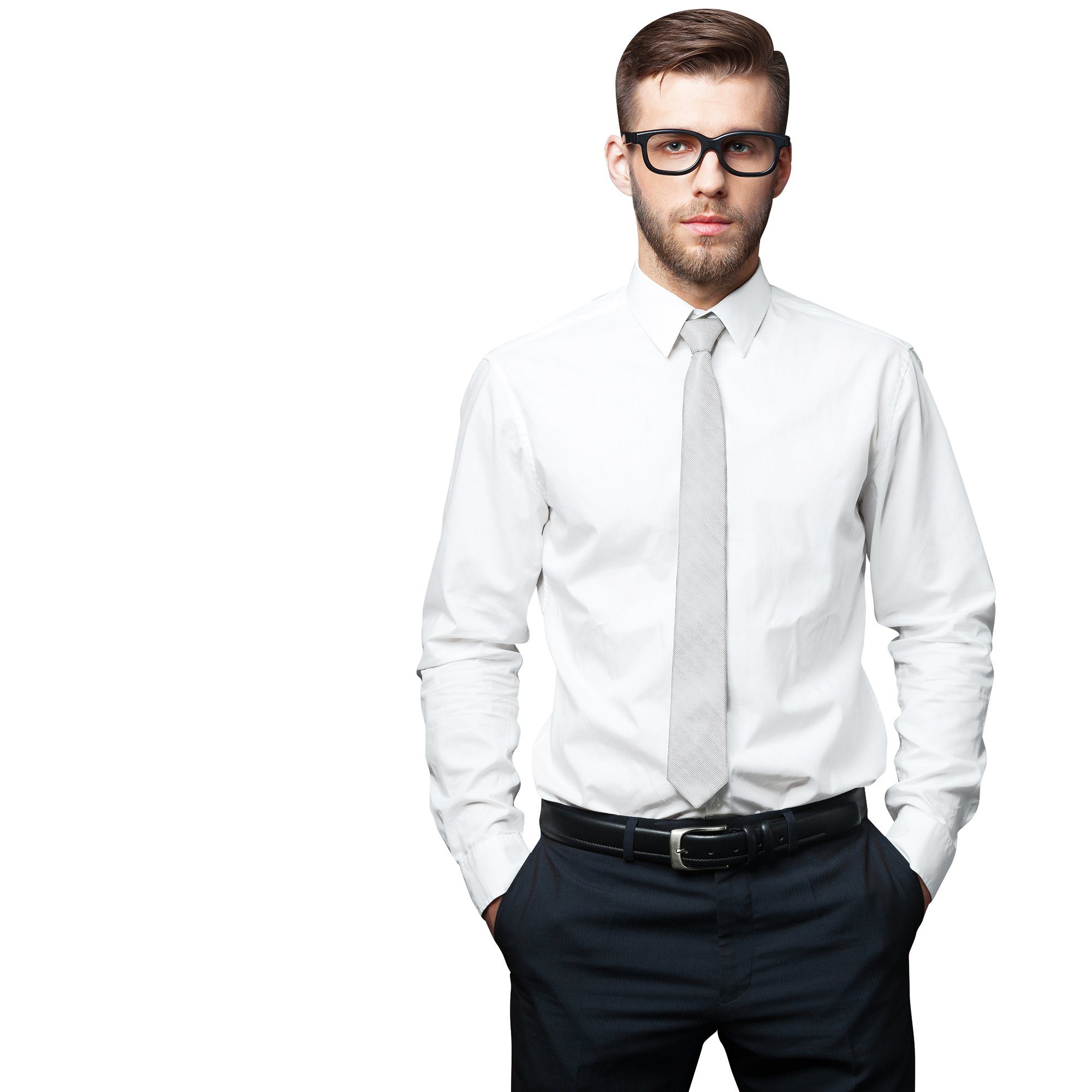 GASSANI Krawatte Schmale Männer Slim-Fit Gestreifte Uni Rips Rippen Herren-Krawatte (1-St., Businesskrawatte, Feine Streifen) Männer-Schlips, Seide-Touch, moder – Bild 2 von 3
