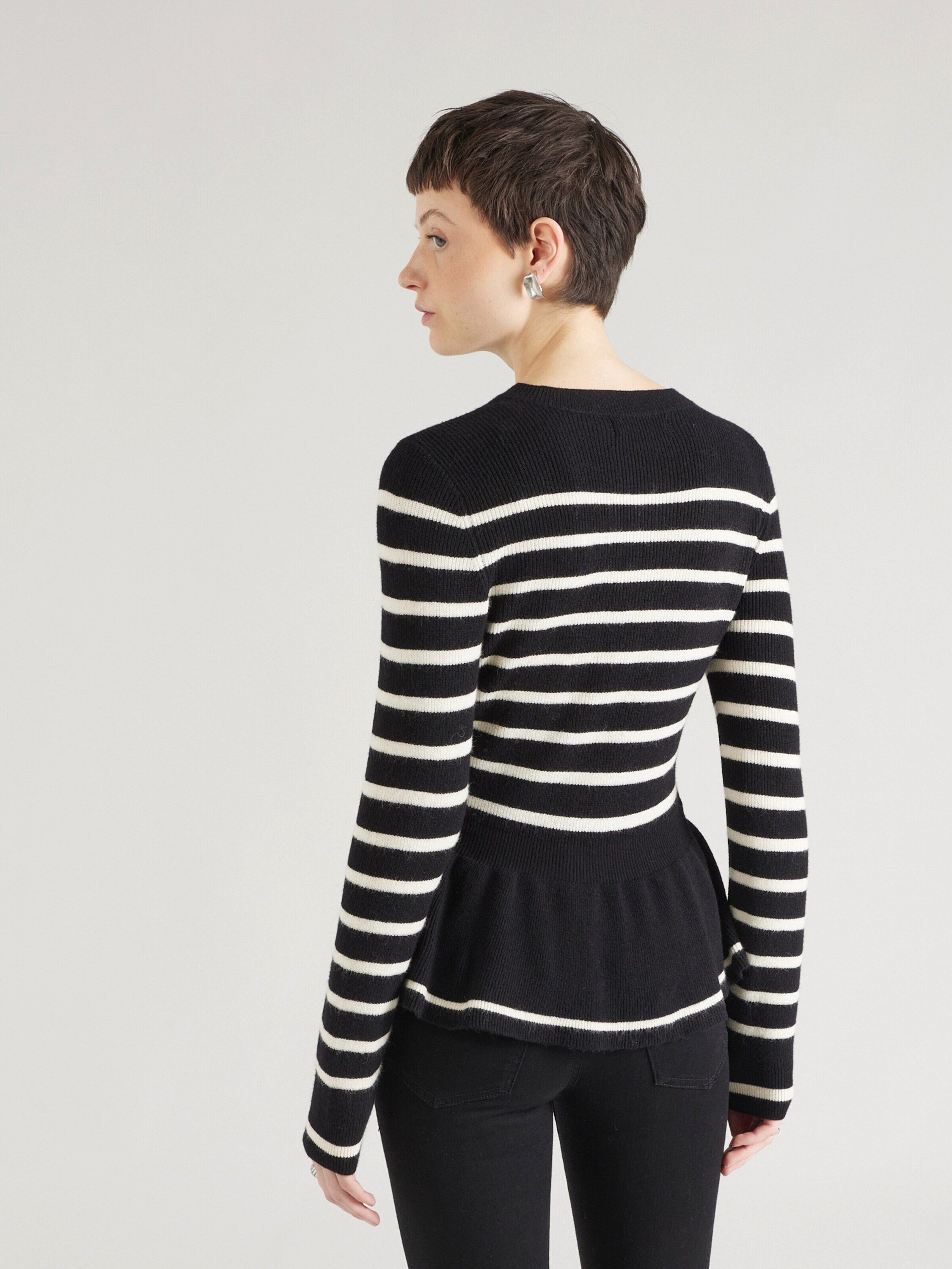 ONLY Strickpullover IBI (1-tlg) Schößchen