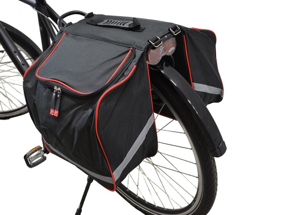 Diedrich Filmer GmbH Fahrradtasche Fahrradtasche Gepäckträgertasche Doppeltasche Doppelpacktasche 46353 (1-tlg)