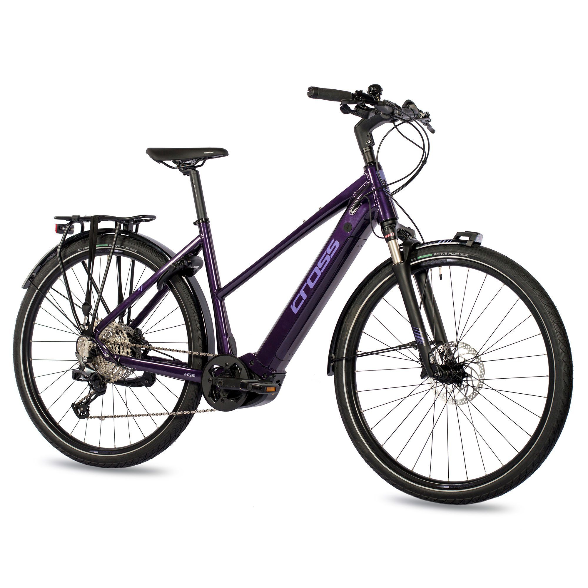 E-Bike Trekkingrad 28 Zoll Damen E-Bike Trekking NOVA BOSCH PERFORMACE LINE CX 625 Wh