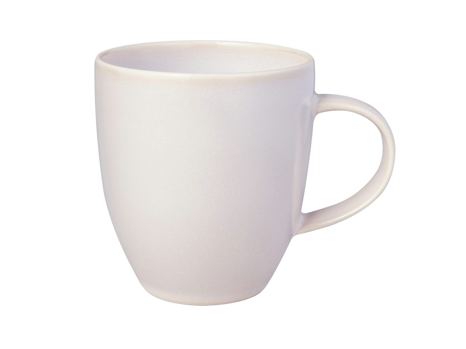 like. by Villeroy & Boch Becher Crafted Cotton Becher mit Henkel 0,35l, Premium Porcelain