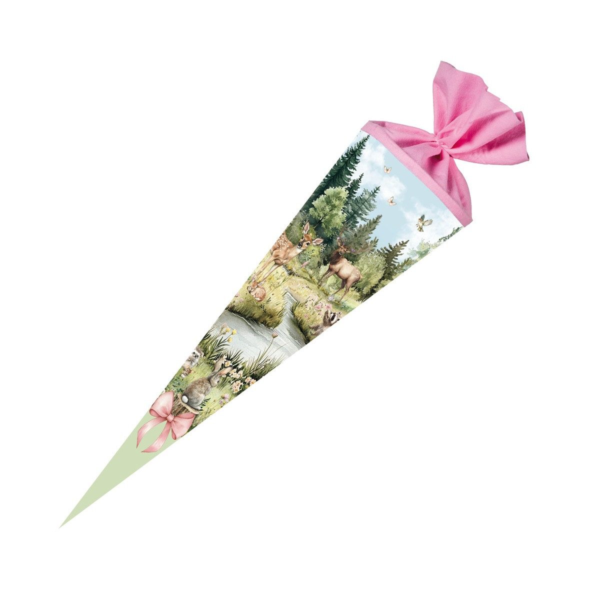 Nestler Schultüte Nestler Schultüte Waldzauber 70cm mit Filzverschluss