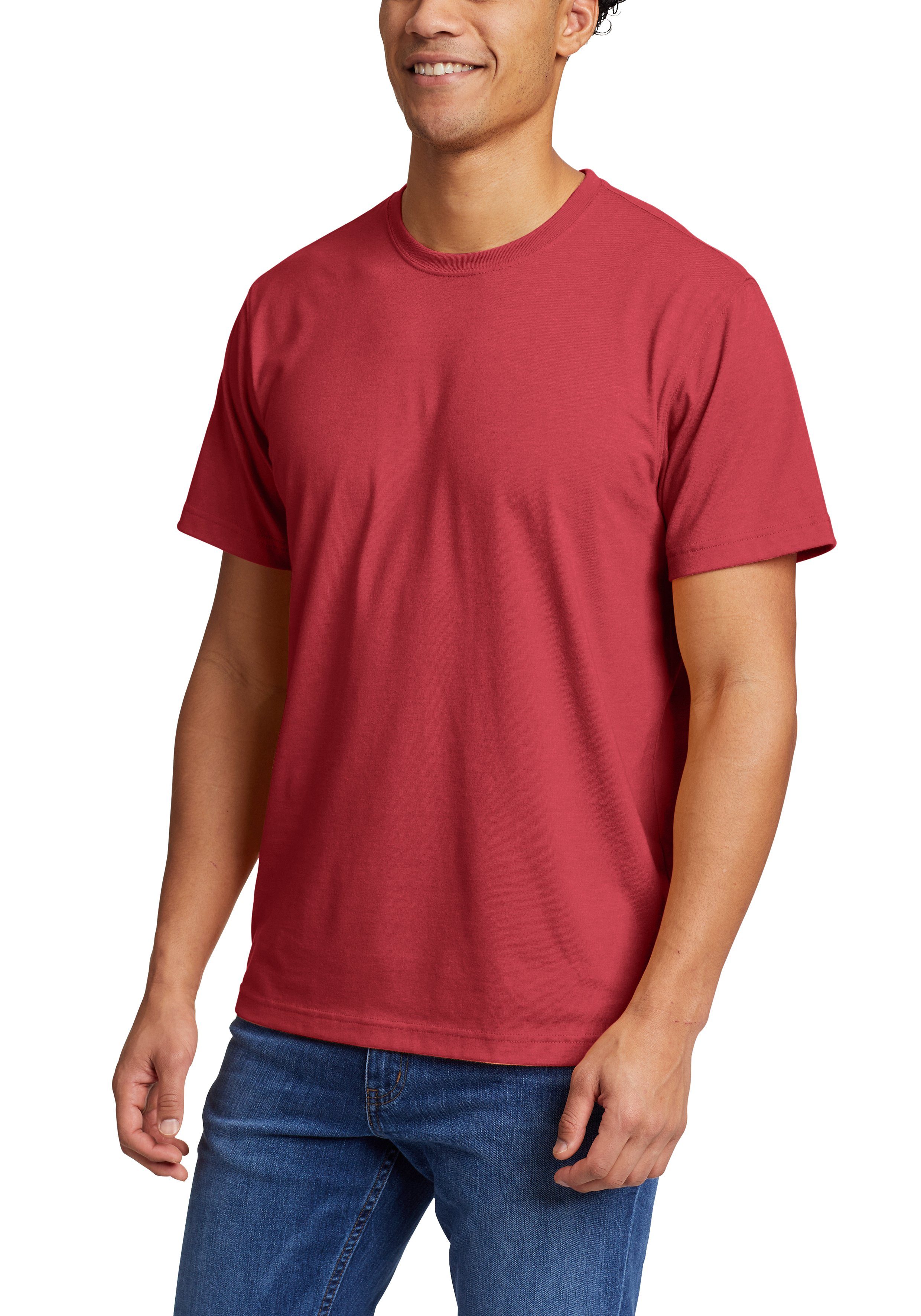 Eddie Bauer T-Shirt Legend Wash Pro - Kurzarm Königsrot | T-Shirts