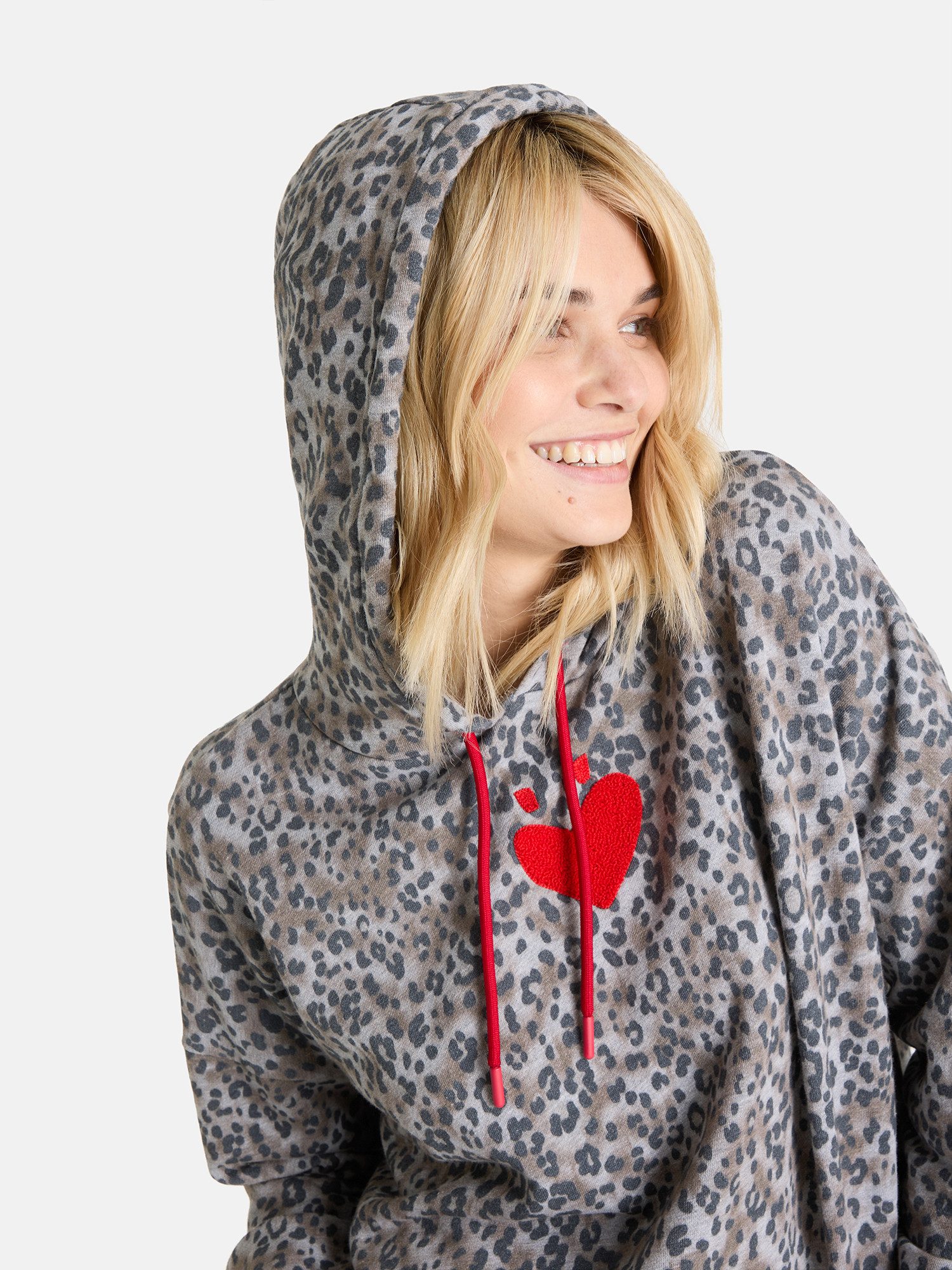 Lieblingsstück Kapuzensweatshirt MioL mit Alloverprint