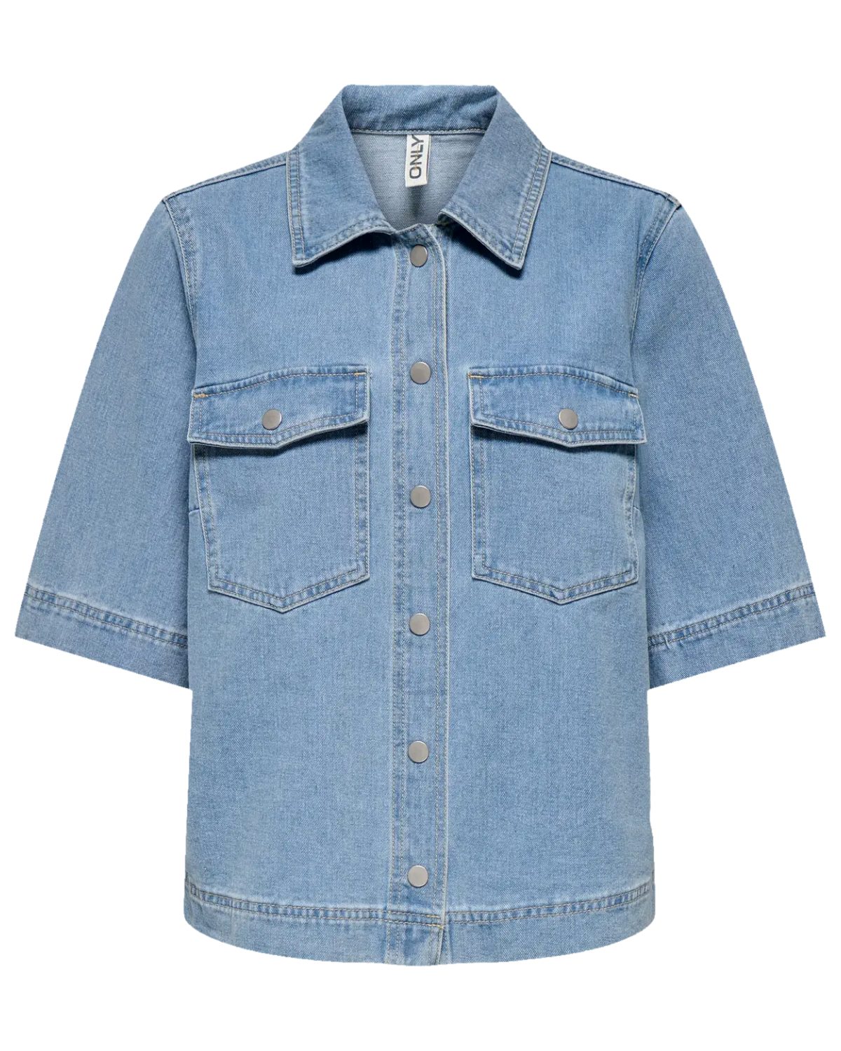 ONLY Jeanshemd trendiges Denim Hemd im casual Look günstig online kaufen